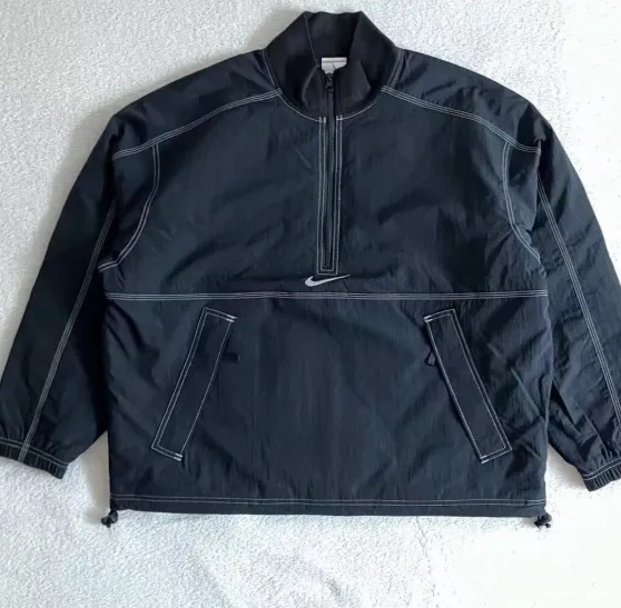 RIPSTOP L S JACK M TRACK Black XL Gradient 1005